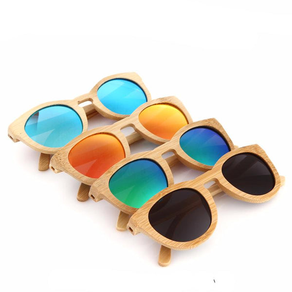 Fashionable Women Wooden Sunglasses