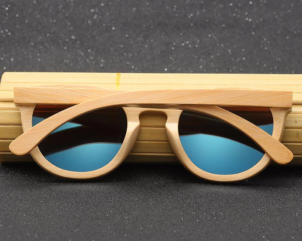 Fashionable Women Wooden Sunglasses