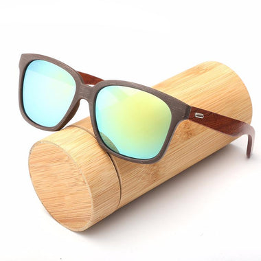 Durable Polarized Wood Sunglasses