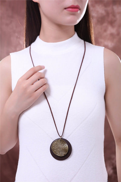 Vintage Choker Woman Necklace Jewelry