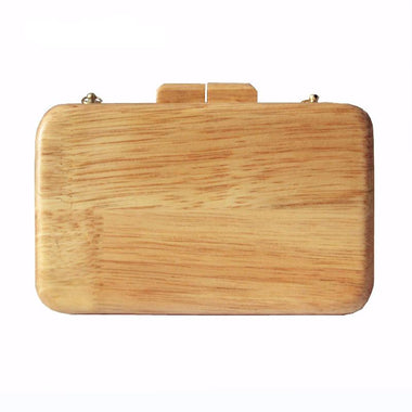 Solid Women Wooden Wallet