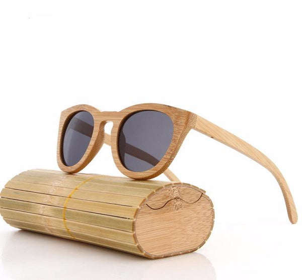 Fashionable Women Wooden Sunglasses