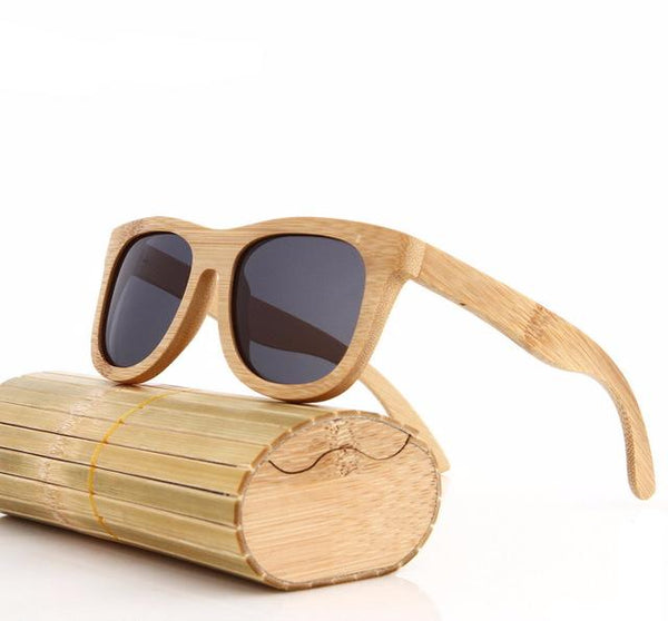 Fashionable Women Wooden Sunglasses