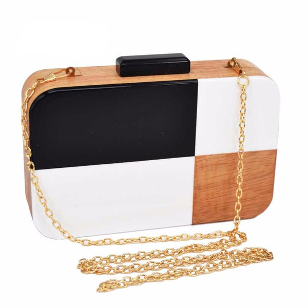 Lovely Black & White Shoulder Bag