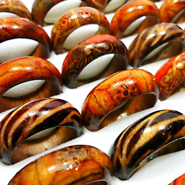 Wooden Rings Jewelry