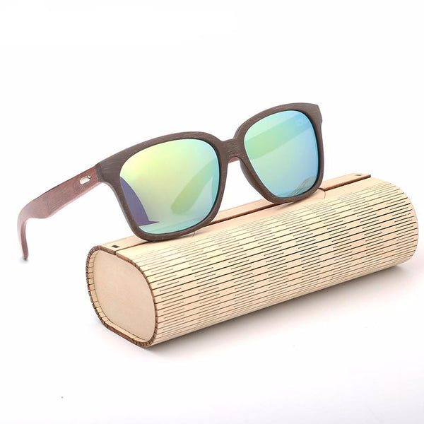 Durable Polarized Wood Sunglasses