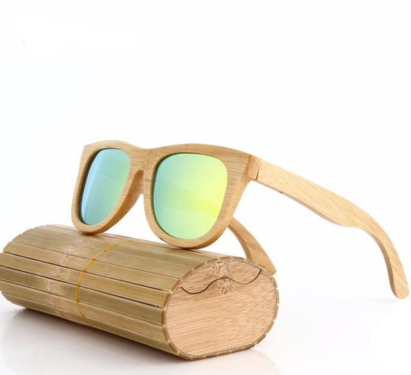 Fashionable Women Wooden Sunglasses