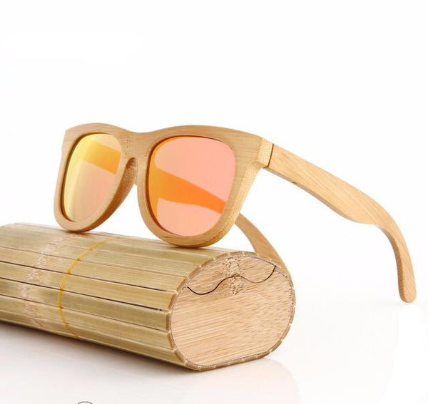 Fashionable Women Wooden Sunglasses