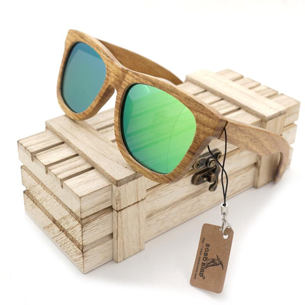 Wooden Polarized Beach Sunglasses