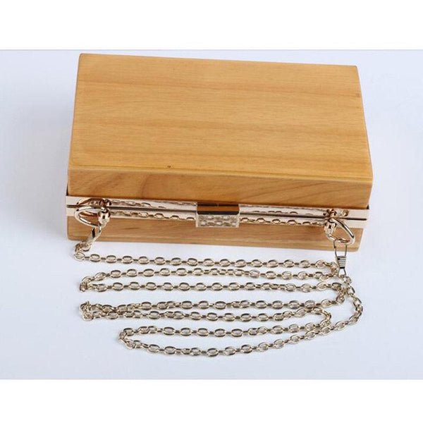 Fashion Wooden Shoulder Bag