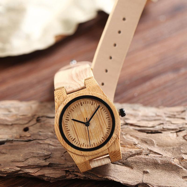 Fascinating Luxury Women Wood Watch