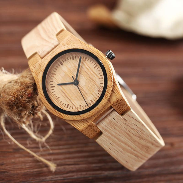 Fascinating Luxury Women Wood Watch