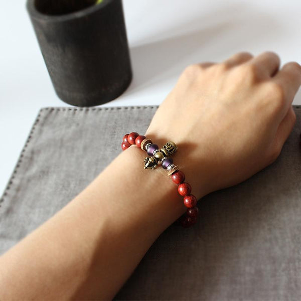 Unisex Tibetan Buddhism  Bracelet