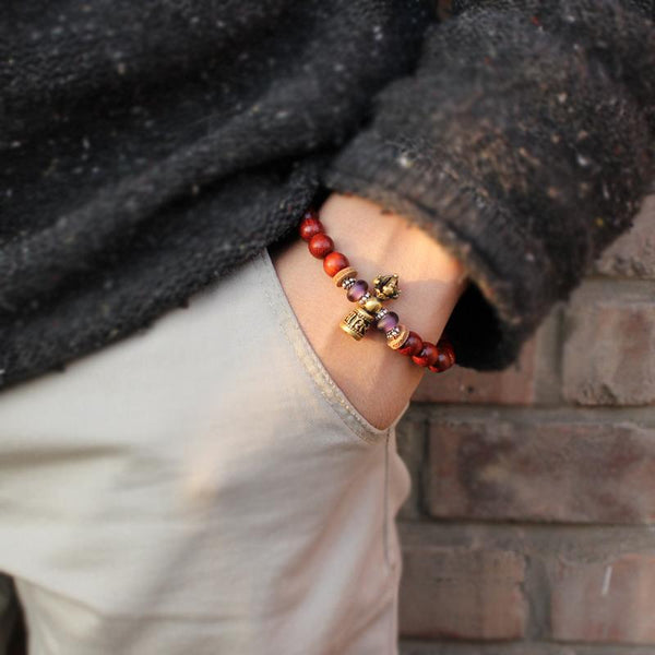 Unisex Tibetan Buddhism  Bracelet