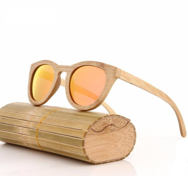 Fashionable Women Wooden Sunglasses