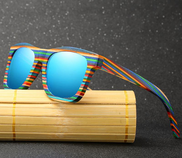 Unisex Polarized Wooden Sunglasses