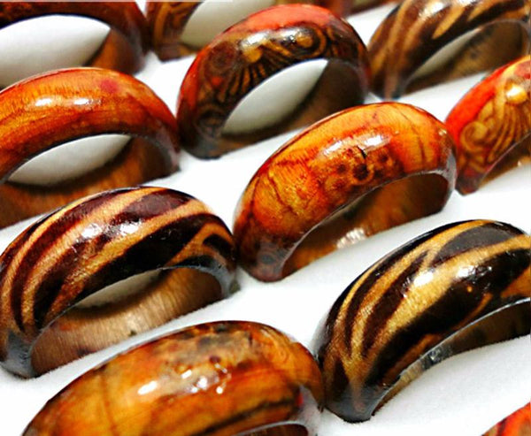 Wooden Rings Jewelry