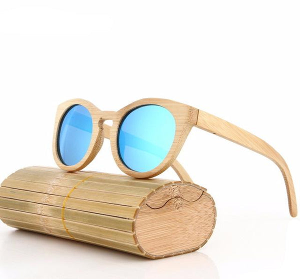 Fashionable Women Wooden Sunglasses