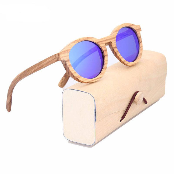 Vibrant Polarized Blue Sunglasses Eyewear