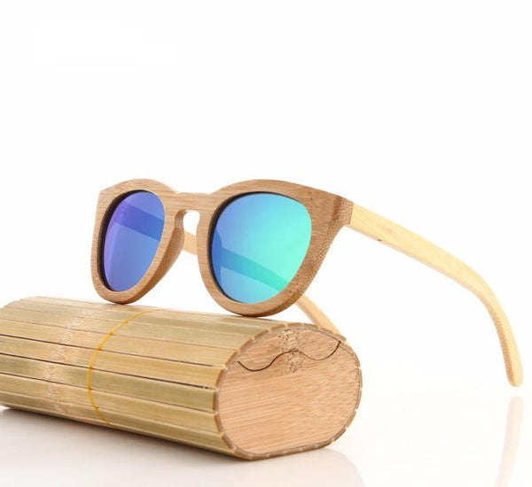 Fashionable Women Wooden Sunglasses