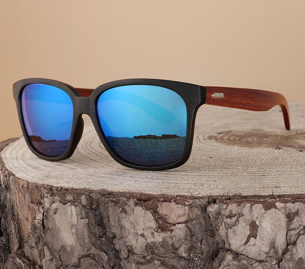 Durable Polarized Wood Sunglasses