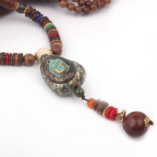 Fashion Ethnic Buddha Necklace