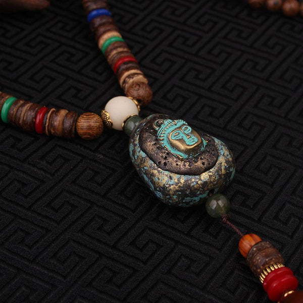 Fashion Ethnic Buddha Necklace