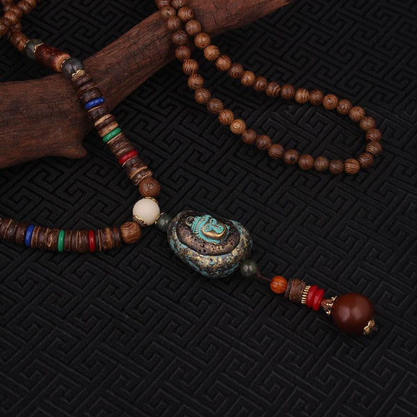 Fashion Ethnic Buddha Necklace