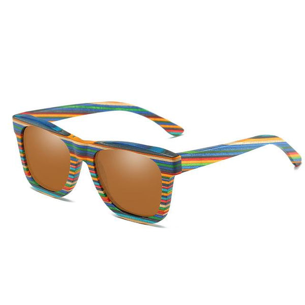 Unisex Polarized Wooden Sunglasses