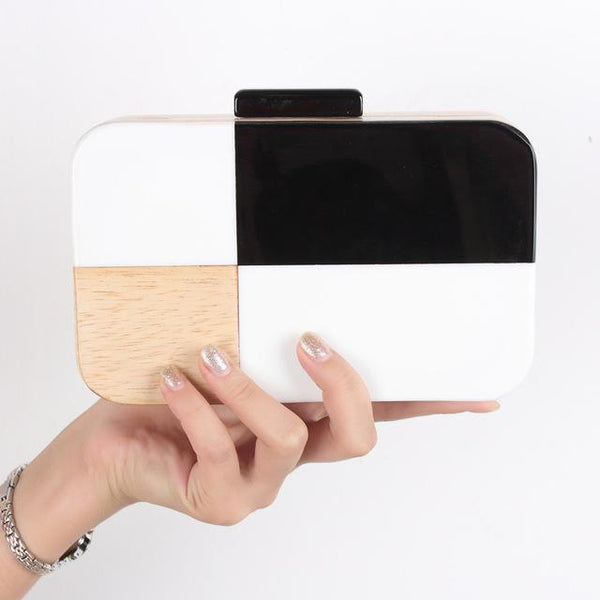 Lovely Black & White Shoulder Bag