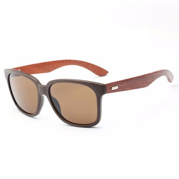 Durable Polarized Wood Sunglasses
