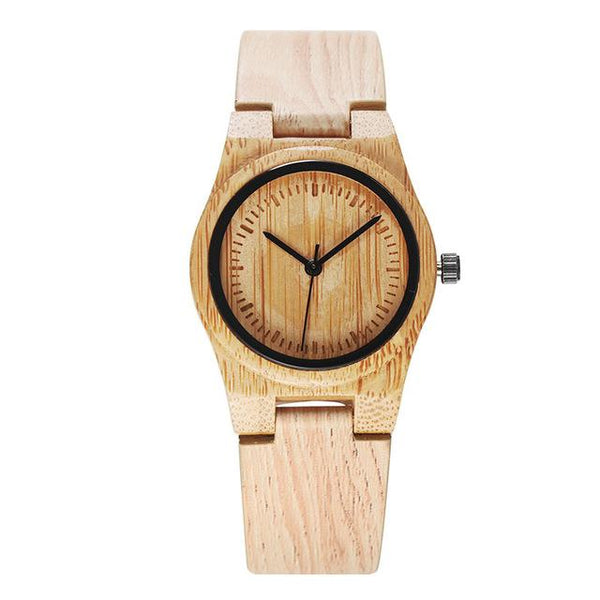 Fascinating Luxury Women Wood Watch