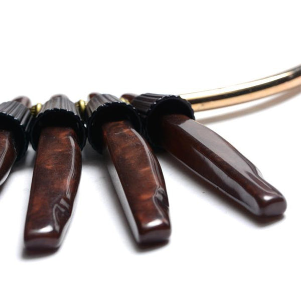 Marble Wooden Peacock Tribal Ethnic